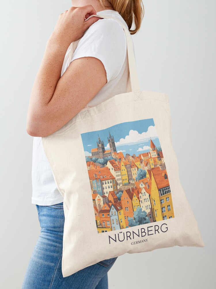 Women Bags Germany - A Pop Art Travel Print of