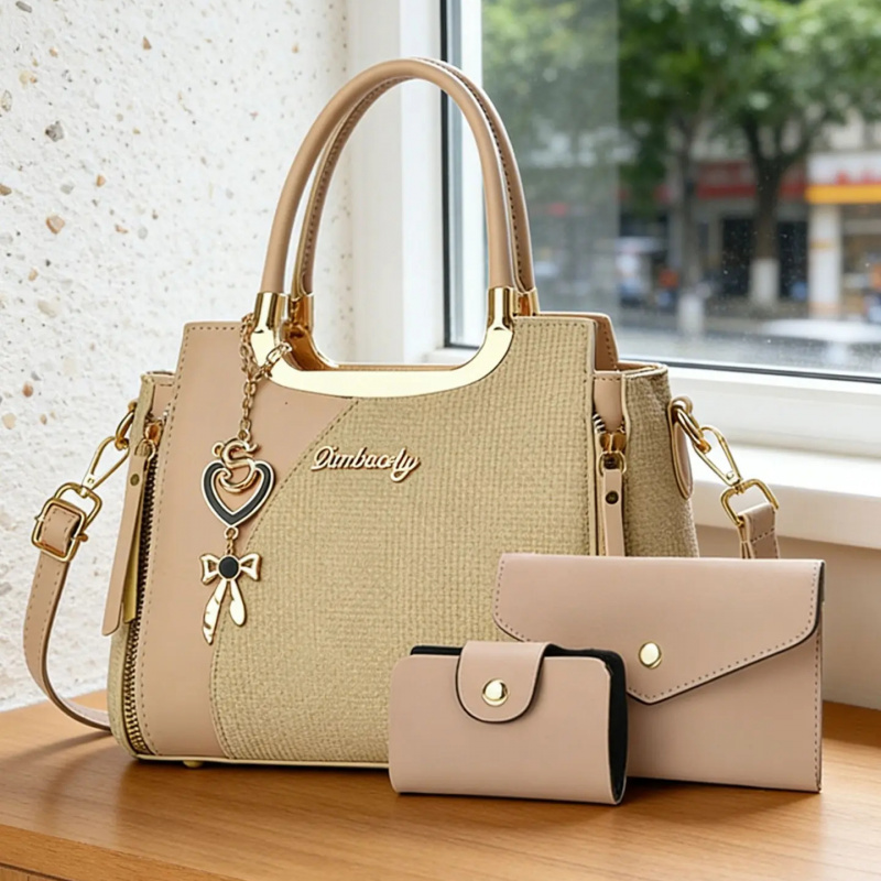 Women Bags For Gift - Elegant Women's Handbag Set, Multi-Color Messenger