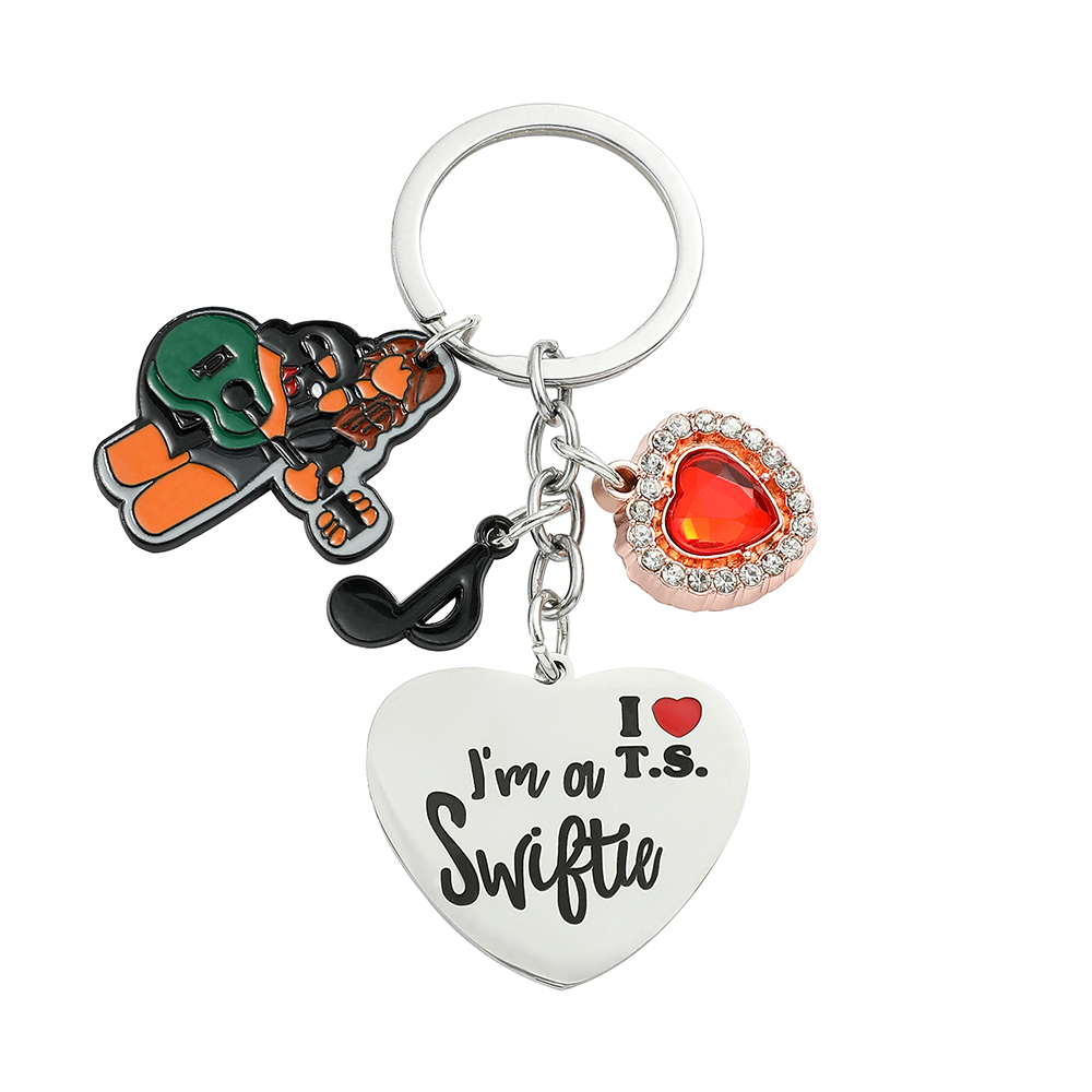 Women Bags Rack - Taylor Keychain Fans Collect Stainless Heart