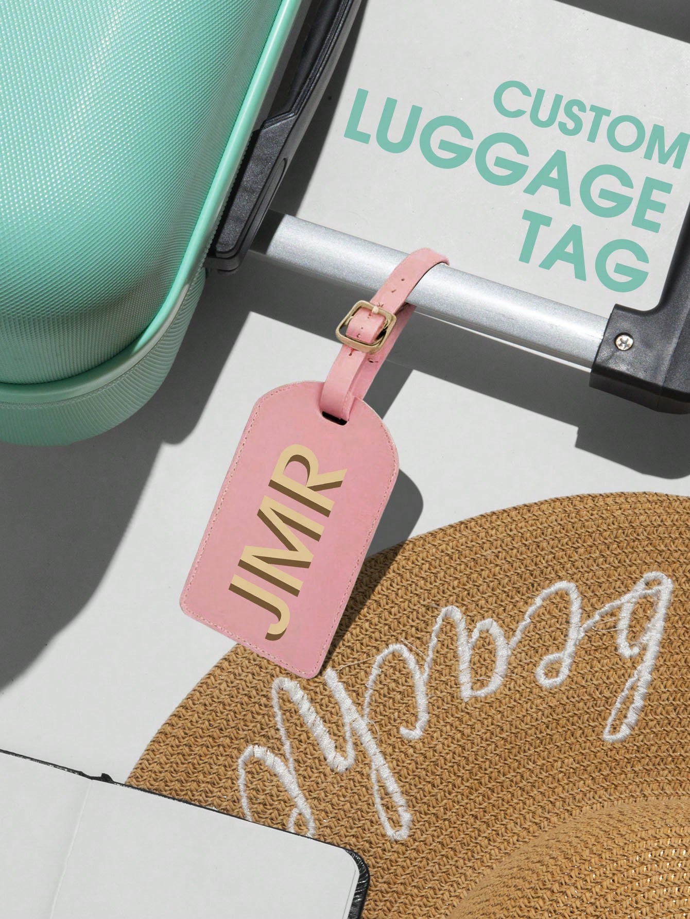 Personalized Initial Luggage T - Women Bags For Gift recension och pris
