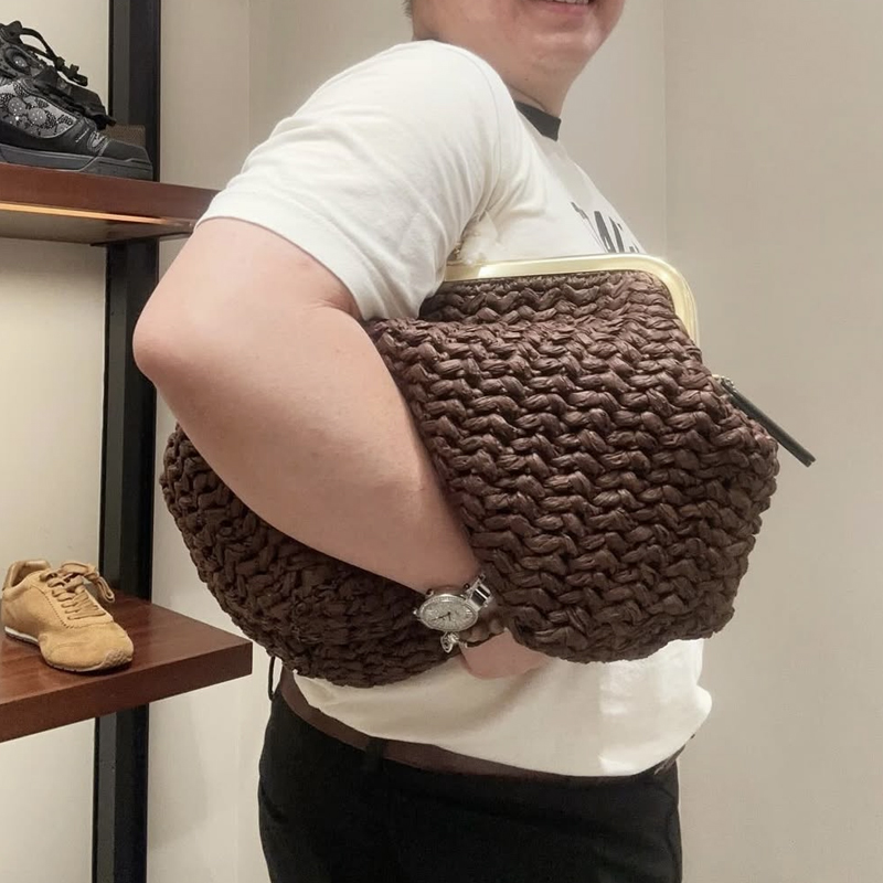 Hand-Woven Kisslock Frame Shou - Women Bags 2026 Trends recension och pris