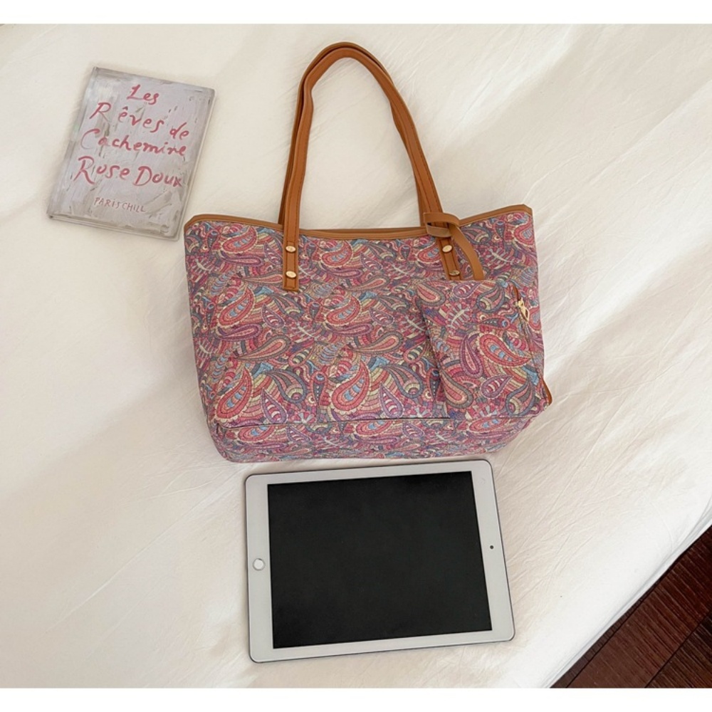 2PCS Women Large Capacity Tote - Women Bags Work recension och pris