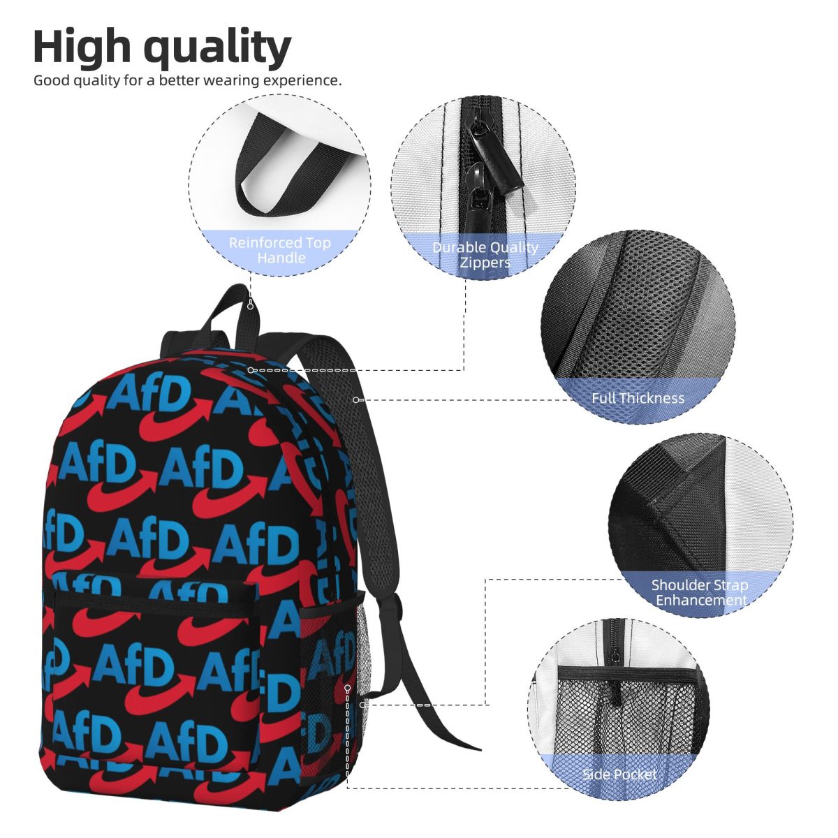 Germany AFD Alternative Backpa - Women Bags Germany recension och pris