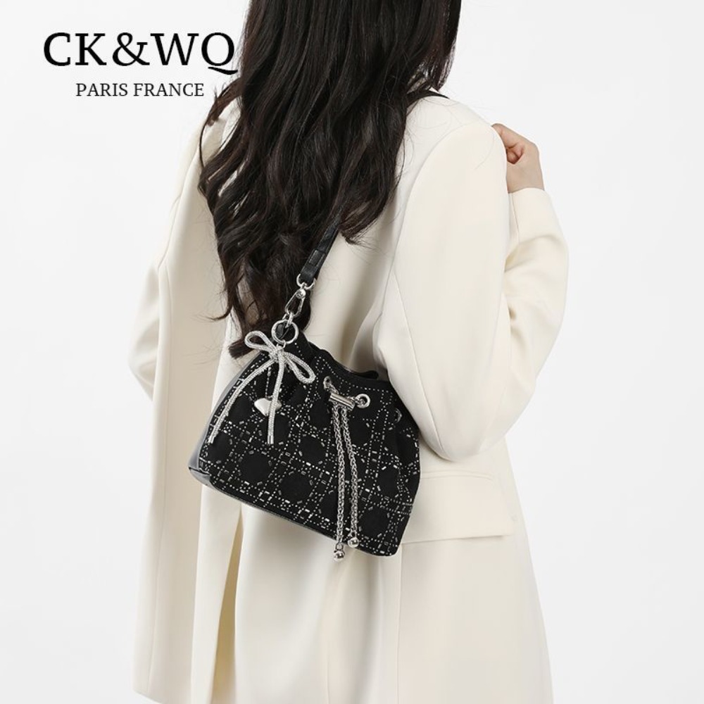 CK&WQ Spring Summer Drawstring - Women Bags Ck recension och pris