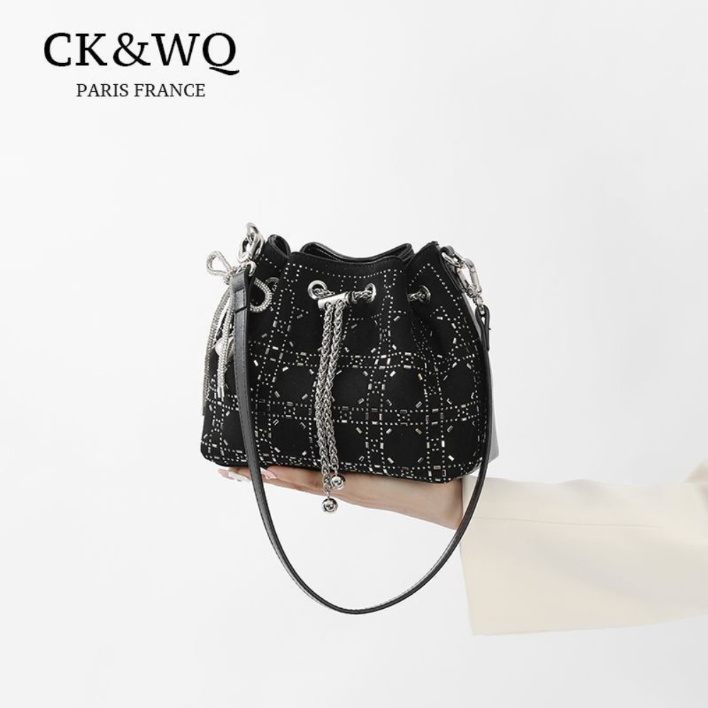 CK&WQ Spring Summer Drawstring - Women Bags Ck recension och pris