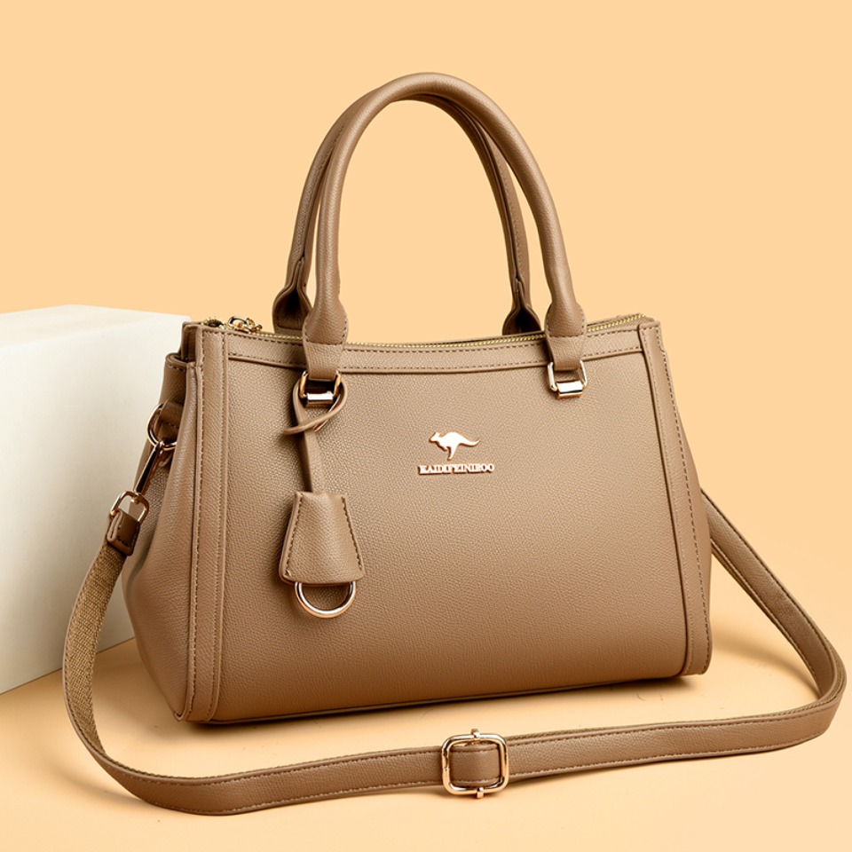 Kangaroo Brand Soft Pu Leather - Women Bags Work recension och pris