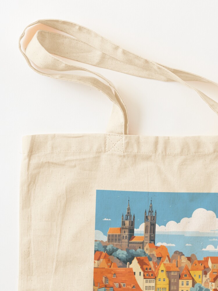 A Pop Art Travel Print of Nürn - Women Bags Germany recension och pris