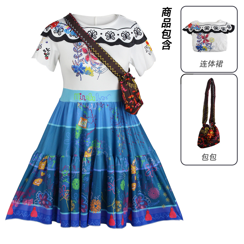 Mexican Princess Dress Mirabel - Women Bags For Gift recension och pris