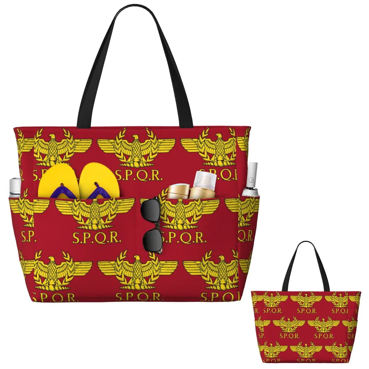 Rome SPQR Roman Beach Tote Bag - Women Bags Rome recension och pris