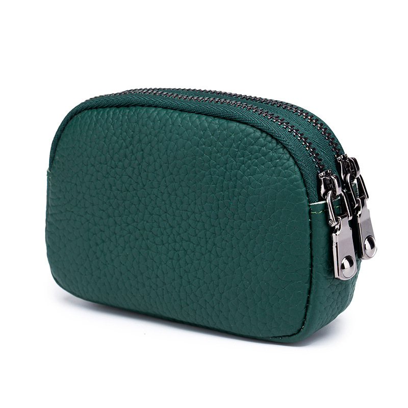 Women Cowhide Double Zipper Po - Women Bags Ck recension och pris