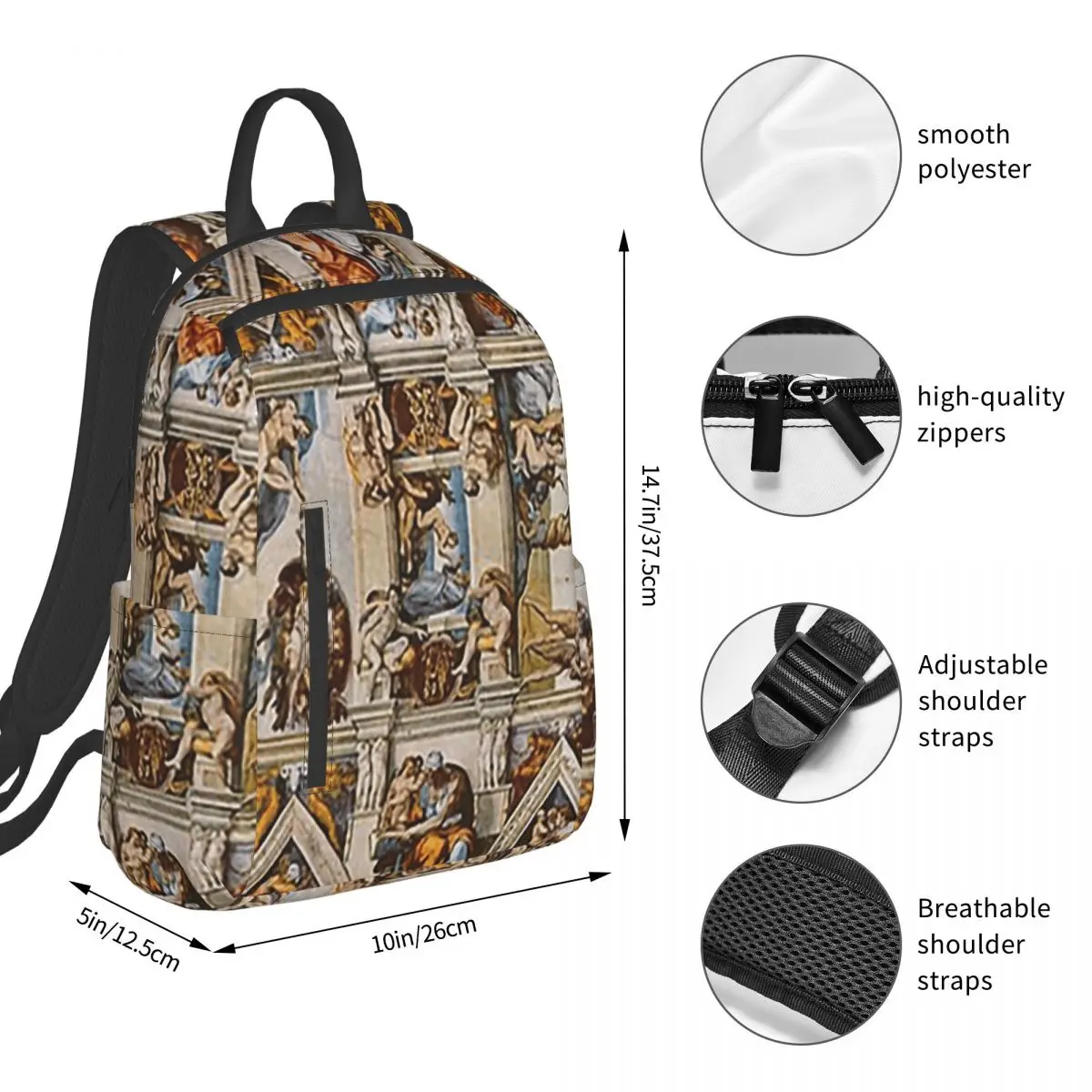Ceiling Of The Sistine Chapel  - Women Bags Rome recension och pris