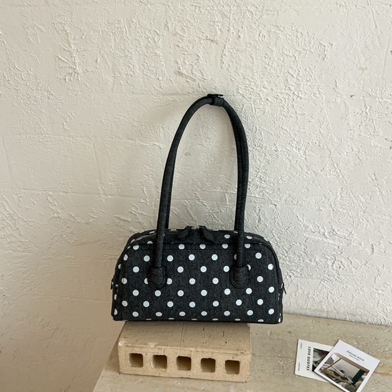 2026 New Polka Dot Mini Boston - Women Bags New recension och pris