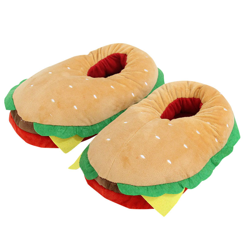 New Cartoon Hamburger Plush Sl - Women Bags New recension och pris