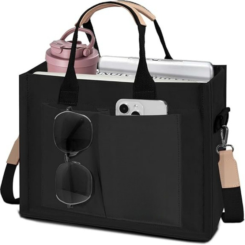 Women Large Canvas Tote Bag wi - Women'S Tote Bags For Work recension och pris