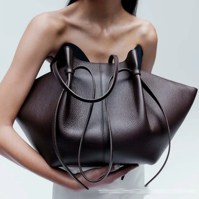 Women Leather Shoulder Bag Dum - Women'S Tote Bags For Work recension och pris