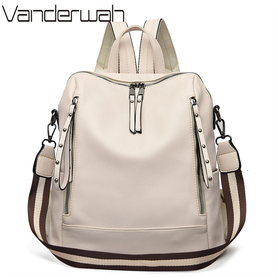 Brand Luxury Backpacks Soft Le - Women Bags H&M recension och pris