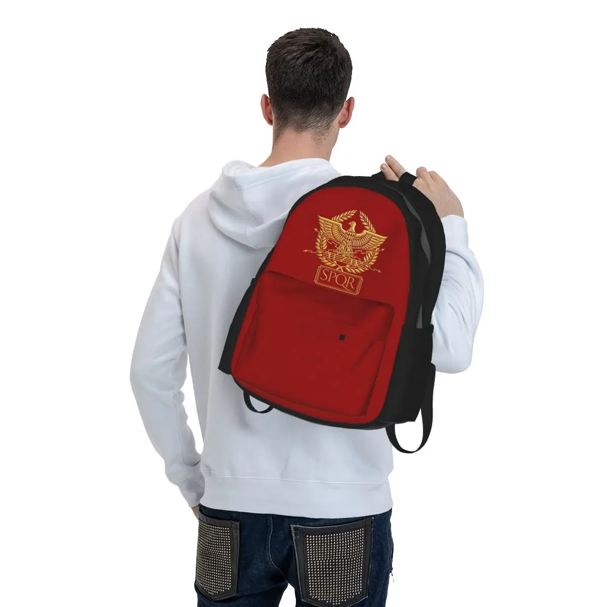 Rome SPQR Roman Backpack Stude - Women Bags Rome recension och pris