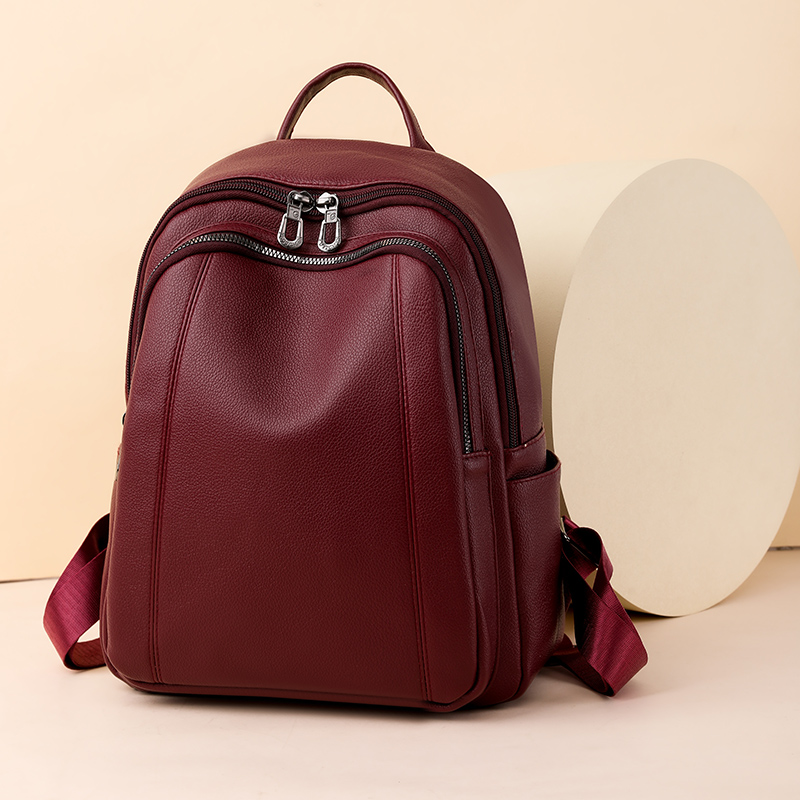 High Quality Leather Backpack  - Women Bags H&M recension och pris