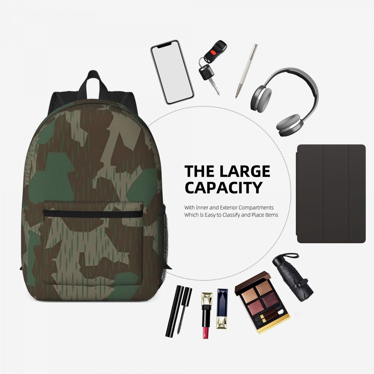 WW2 Germany Military Splinter  - Women Bags Germany recension och pris