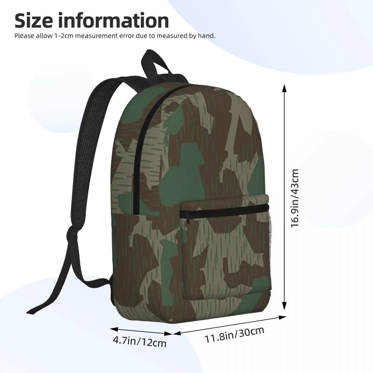 WW2 Germany Military Splinter  - Women Bags Germany recension och pris