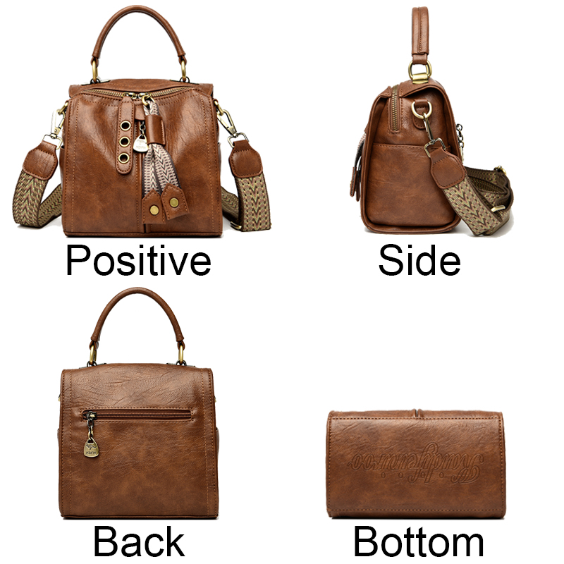 Cow Leather Women Messenger Ba - Women Bags Rack recension och pris