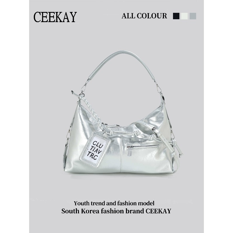 2026 CEEKAY Glossy Leather Hob - Women Bags 2026 Trends recension och pris