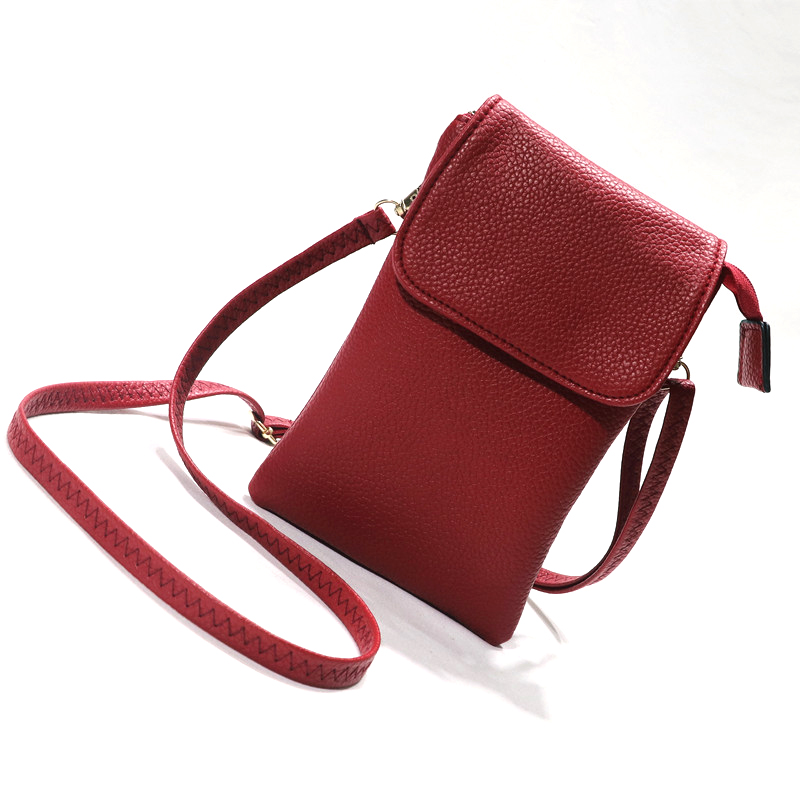 Women Leather Crossbody Phone  - Women Bags Rack recension och pris
