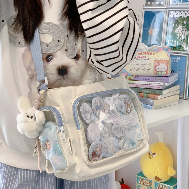 Trendy Transparent Crossbody B - Women Bags Rack recension och pris