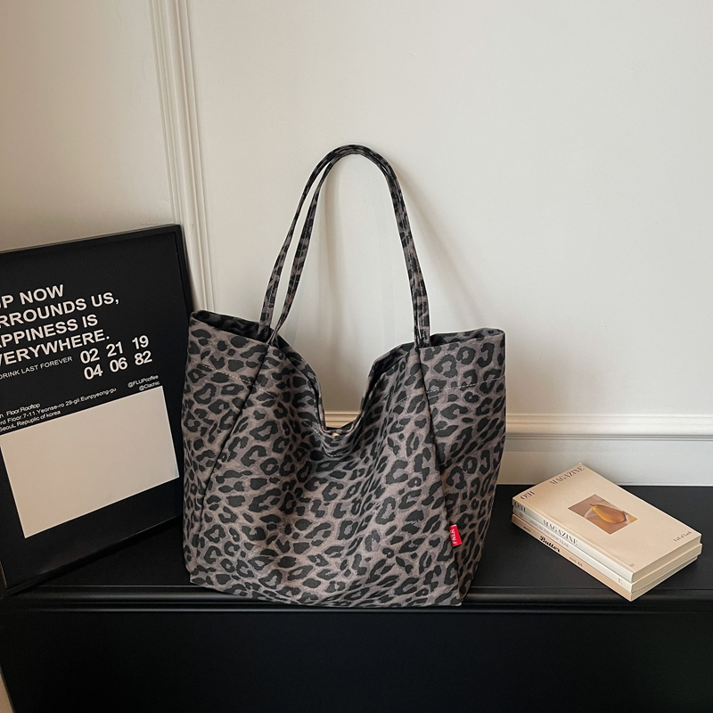 Fashion Large Capacity Leopard - Women Bags Work recension och pris
