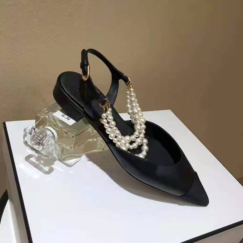 Pearl Chain Bag Head Sandals W - Women Bags New recension och pris