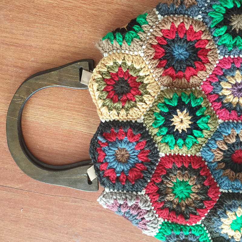 Bohemian Granny SquareCrochet  - Women Bags 2026 Trends recension och pris