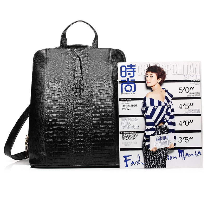 Zency Women's Crocodile Leathe - Women Bags Work recension och pris